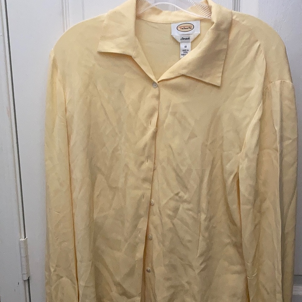 FINAL MARKDOWN Ladies Talbots silk blend blouse 10